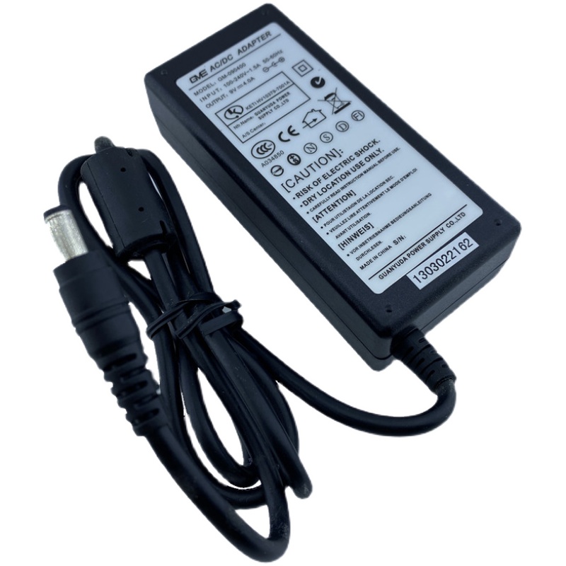 *Brand NEW* GVE GM-090400 9V 4A AC DC ADAPTER POWER SUPPLY